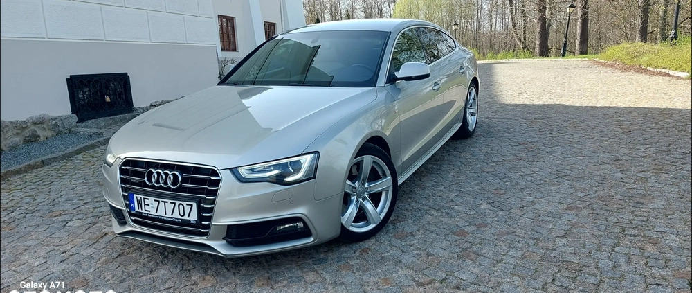 Audi A5 cena 76000 przebieg: 221750, rok produkcji 2016 z Gostynin małe 562